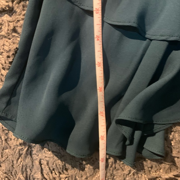 NWT Krisa Halter Asymmetrical Ruffle Mini XS - Picture 12 of 16